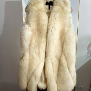 Bcbg Max Azria Faux Fur Vest
